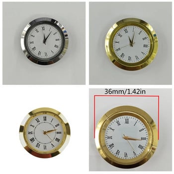 Ρολόι Quartz Movement Στρογγυλά ρολόγια Κεφαλή ένθετο Classic Clock Craft 85DA