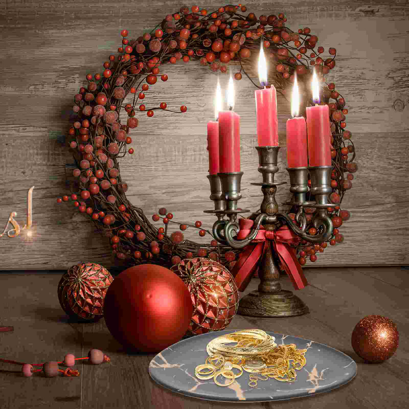 Poslužavnik za tanjure Nakit Keramičko pohranjivanje Prsten za posuđe Mramorni držač Ulazna drangulija Tanjuri Dekorativni noćni ormarić Ključ Ruž za usne Ukrasni