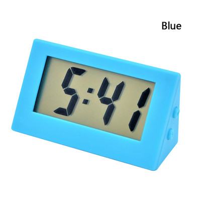 Mini digitālais pulkstenis automašīnas galda pulksteņu mērierīces Pulkstenis Mini digitālais LCD ekrāns Ceļojumu elektroniskais pulkstenis mājas biroja galda pulksteņiem