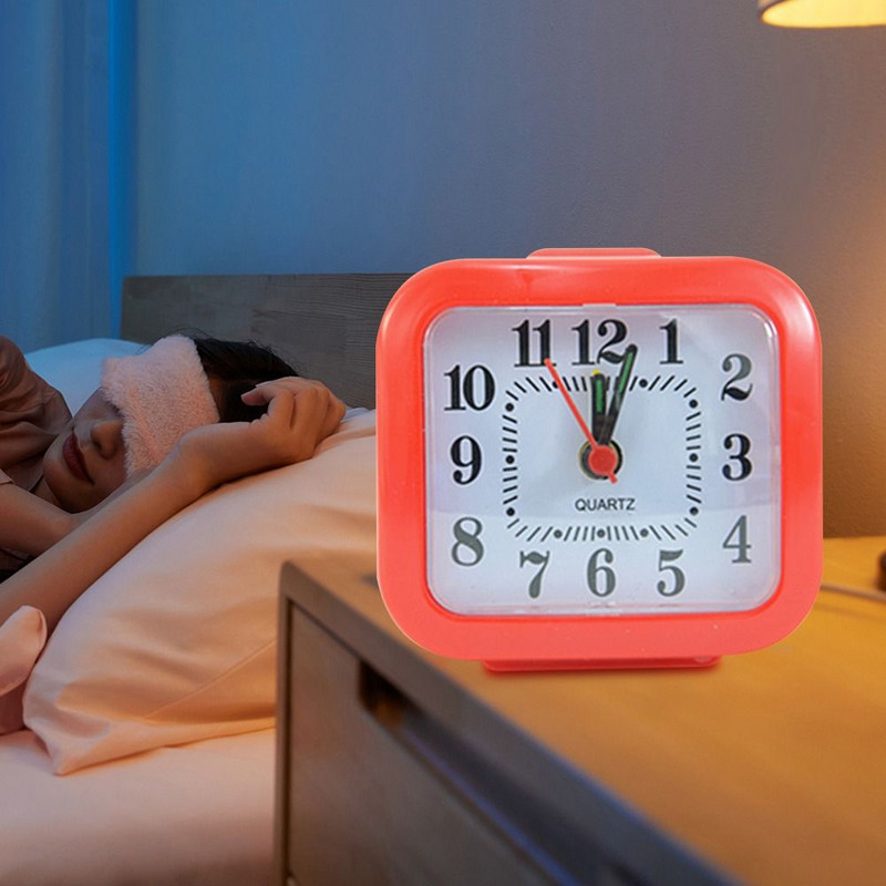 Studentu izpētes hronometrs vienkāršības taimeris Mini modinātājs ar nakts gaismas guļamistabas pulksteņa atgādinājumu