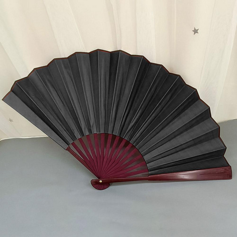 Κινέζικος ανεμιστήρας Αντισπασμένος ανεμιστήρας χεριών πτυσσόμενος 10 ίντσες Vintage DIY Κενός ανεμιστήρας χεριών σχεδίασης