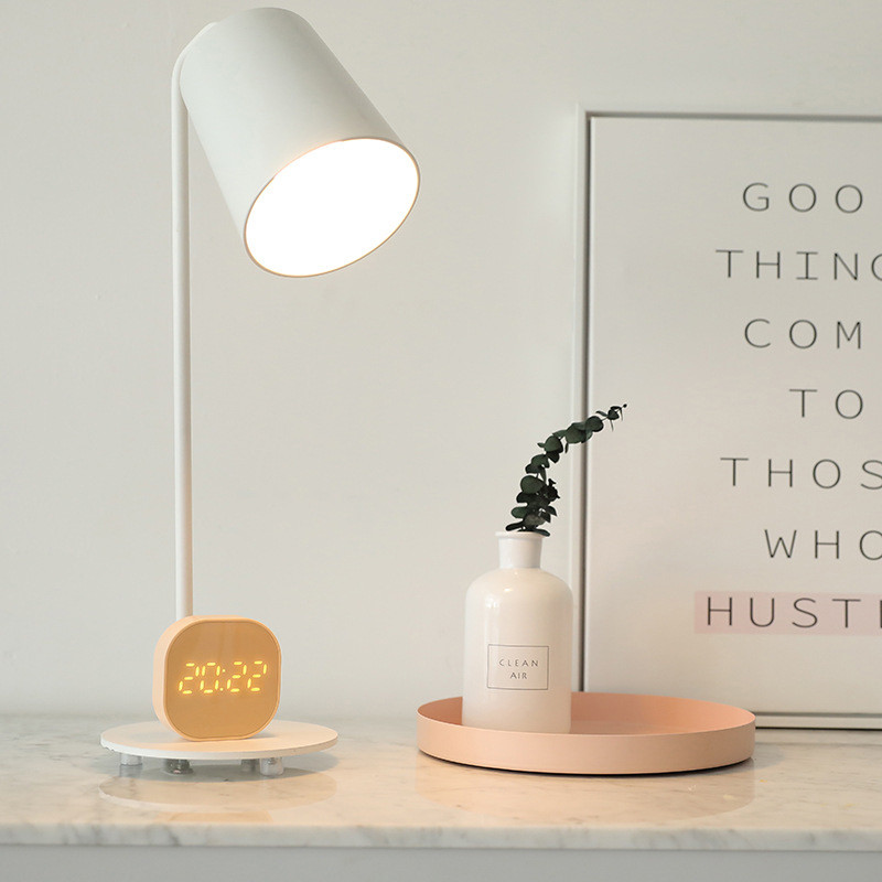 2022 Kvadrātveida Mazs Modinātājs Gaismas Izslēgts LED Digitālais Pulkstenis Gaisma Elektroniskais Galda digitālais Galda Pulkstenis Magnētiskais Sienas Pulkstenis