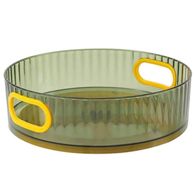 360 besisukantis padėklas vonios kambario laikymo dėžutė virtuvės laikymo talpyklos prieskoniams užkandžiams maisto padėklas neslystantis kosmetikos laikiklis