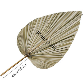 Естествени палмови листа Ръчно изтъкано сламено ветрило Ръчен вентилатор в китайски стил Летен охлаждащ вентилатор за ръчно разклащане Занаятчийски домашен декор на селска къща Сватбен декор