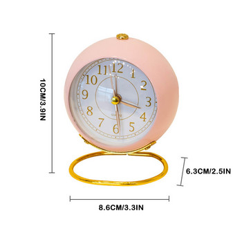 Ρολόι Ξυπνητήρι Vintage Επιτραπέζιο Ρολόι Αθόρυβο Δείκτη Υπνοδωμάτιο Δυνατά Διακοσμητικά Γραφείου Ρολόι κομοδίνου Ρολόγια Διακόσμηση σπιτιού Ρολόι Al V9m9