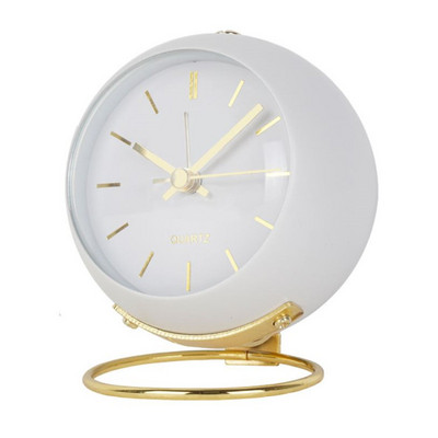 Luxus ébresztőóra Nordic elektronikus asztali kvarcóra Egyszerű gyerek gyerekeknek asztali ágy melletti diák némító asztali óra