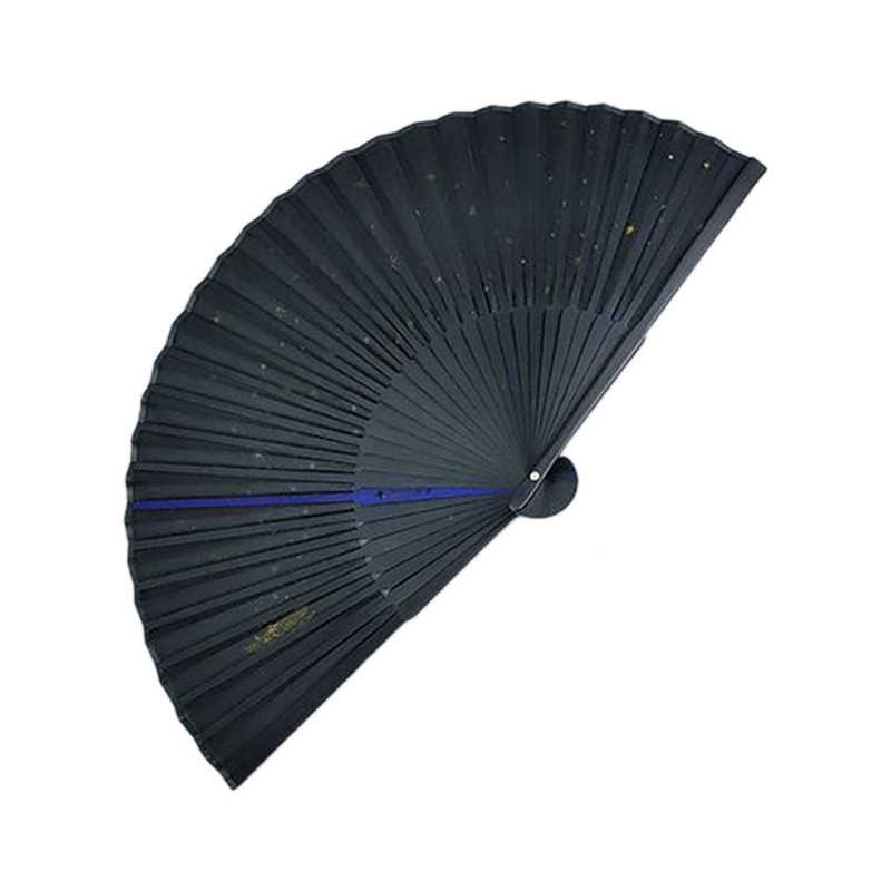 Klassikaline tähtkujuline siidist kokkupandav ventilaator, Hiina jaapani kangast bambusest kokkupandav tantsuventilaator