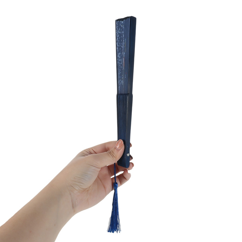 Ķīniešu stila vintage rokas ventilatora saliekamie vēdekļi Deju kāzu ballītei Labvēlīgi ķīniešu deju ballīšu saliekamie ventilatori