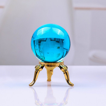 Мини сладка кристална топка Азиатска рядка естествена магическа топка Лечебна сфера Кварцови топки Кристален занаятчийски декор