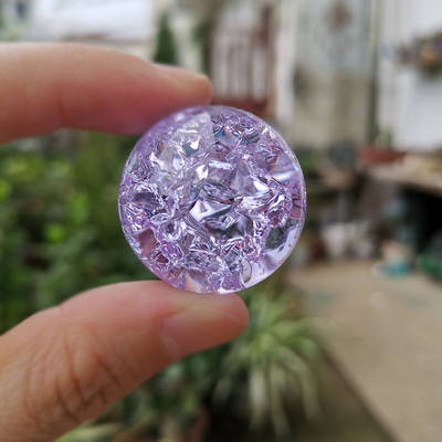 Crystal Jääpragu Pall Veepurskkaev Bonsai Klaaskera Kodukaunistus Kaunistused Feng Shui Kujukesed Marmorist Maagilised Kingitused