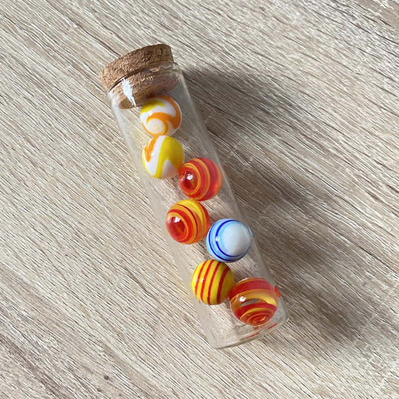 G1-15 16 MM stikla bumbiņas Mājas dekors Stikla bumbiņas Vitrāžas Fotogrāfijas Aksesuāri Vāze Zivju tvertnes Ziemassvētku balles Telpas dekors