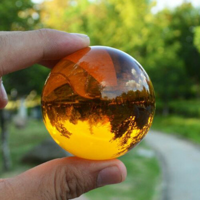 40/50/60MM Ázsia Ritka Tiszta Többszínű K9 kristálygömb gyógyító varázsgömb fotózás kellékek Lensball nappali dekorációs ajándékok