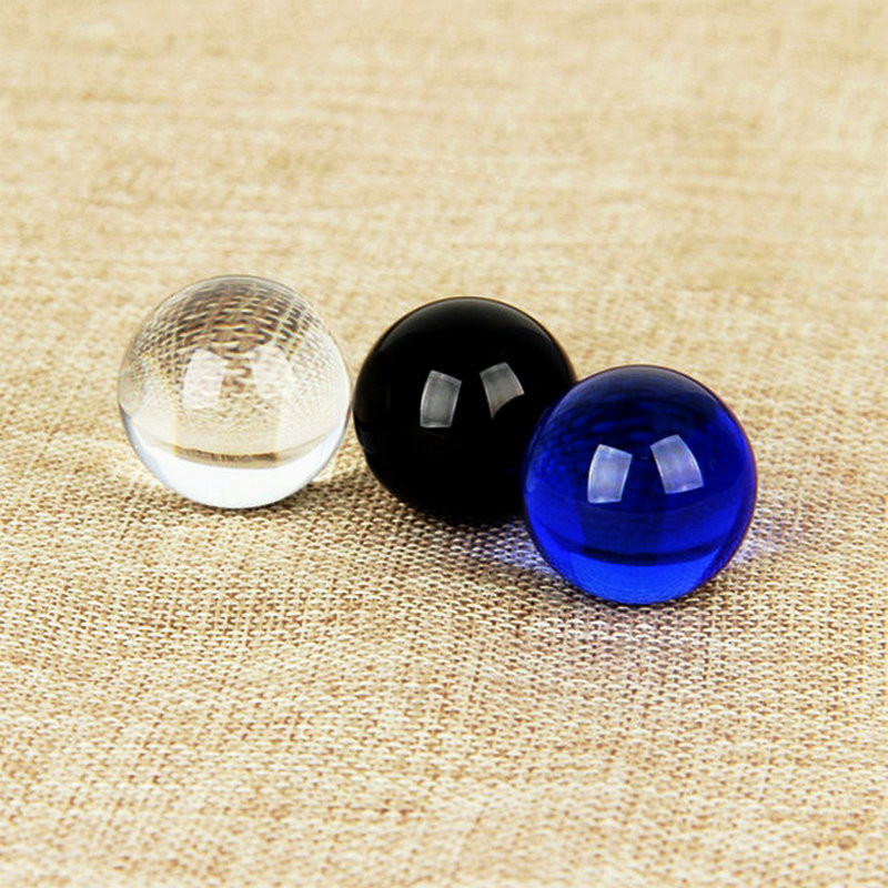 Sferă de sticlă magică cu bilă de cristal colorată de 30 mm pentru decorarea casei de suveniruri