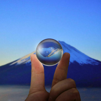 Кристална топка Crystal Craft Decor Gifts Прозрачна стъклена топка Лечебна сфера Реквизит за фотография Lensball Декоративна топка Фън Шу