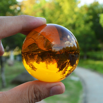 30/40MM Многоцветна кристална топка Азиатски редки естествени магически мъниста Лечебна сфера Глобус Кварцови топки за фотография Crystal Craft Decor