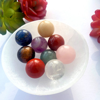Φυσικό κρύσταλλο Αμέθυστος Ροζ Χαλαζίας Magic Ball Healing Polished Massage Reiki Meditation Energy Sphere Δώρο διακόσμησης σπιτιού