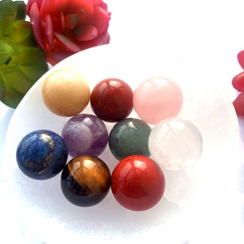 Φυσικό κρύσταλλο Αμέθυστος Ροζ Χαλαζίας Magic Ball Healing Polished Massage Reiki Meditation Energy Sphere Δώρο διακόσμησης σπιτιού
