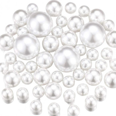 Atkārtoti lietojama vāzes pildviela mākslīgās pērles asorti radīt atmosfēru, glītu galda dekoru vāzes pildviela mākslīgā pērle