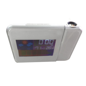 Επιτραπέζιο ρολόι Ψηφιακό ξυπνητήρι με προβολέα οροφής προβολής Ξυπνητήρι Θερμόμετρο Θερμόμετρο Ώρα Ημερομηνία Ρολόι προβολής