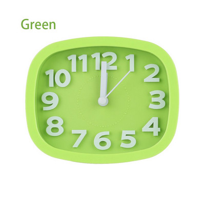 Modinātājs ar zemu trokšņa līmeni ar baterijām darbināms kvarca guļamistabas nakts pulksteņi Augstas kvalitātes vienkāršs ciparu pulkstenis mājas dekors