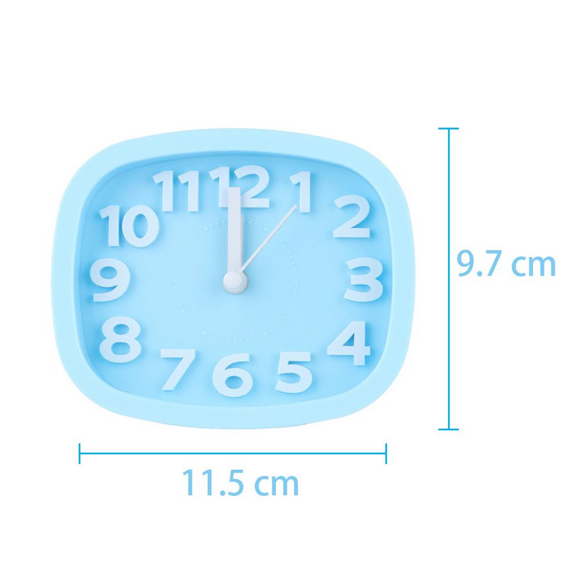 Modinātājs ar zemu trokšņa līmeni ar baterijām darbināms kvarca guļamistabas nakts pulksteņi Augstas kvalitātes vienkāršs ciparu pulkstenis mājas dekors