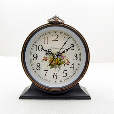 Retro stiliaus metalinis žadintuvas Kūrybiški mokiniai Vaikų gimtadienio dovanos Miegamojo papuošalai Rašomasis žadintuvas