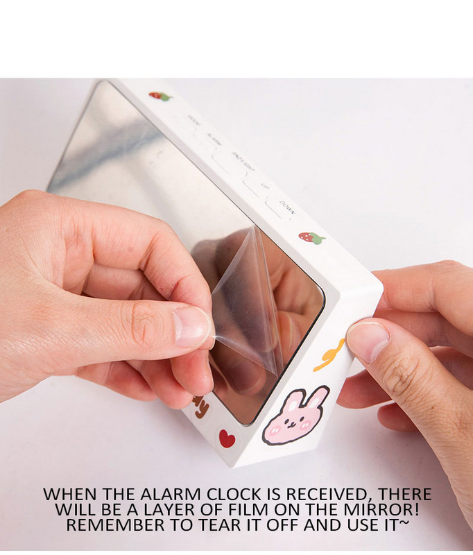 Galda modinātājs Kawaii digitālie sienas pulksteņi miega trenažieris Modinātājs Bērns saullēktā Elektronika Miclock Pulkstenis Galda galds