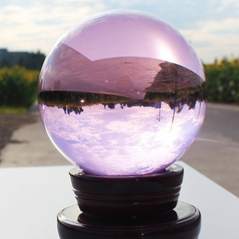 40mm K9 Pink Crystal Glass Ball for Sphere Photography Decorative Home Διακοσμητικές Μπάλες Εξαιρετικό δώρο