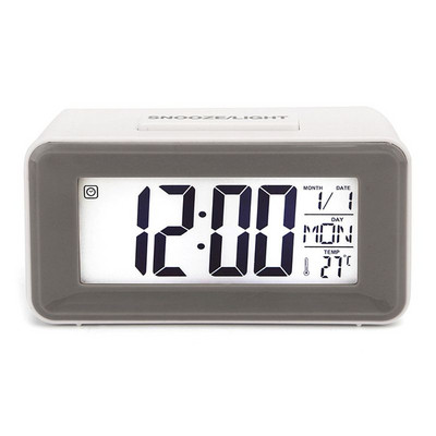 Digitális LED ébresztőórák Diákórák heti szundi hőmérővel Elektronikus asztali naptár LCD íróasztal