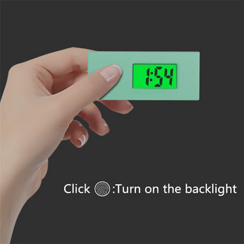 Φωτεινό Ψηφιακό ηλεκτρονικό ρολόι ABS Μίνι φορητό Φοιτητικό Εξεταστική Βιβλιοθήκη Αθόρυβο Ρολόι Μελέτη Ρολόι Οθόνη LCD με οπίσθιο φωτισμό