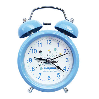 Ρετρό Δυνατό Ξυπνητήρι Διπλό Κουδούνι Μηχανικό Κλειδί Αθόρυβο Ξυπνητήρι Ρολόι Ξυπνητήρι Νύχτα Φωτεινά ρολόγια Διακόσμηση σπιτιού Ρολόι τοίχου