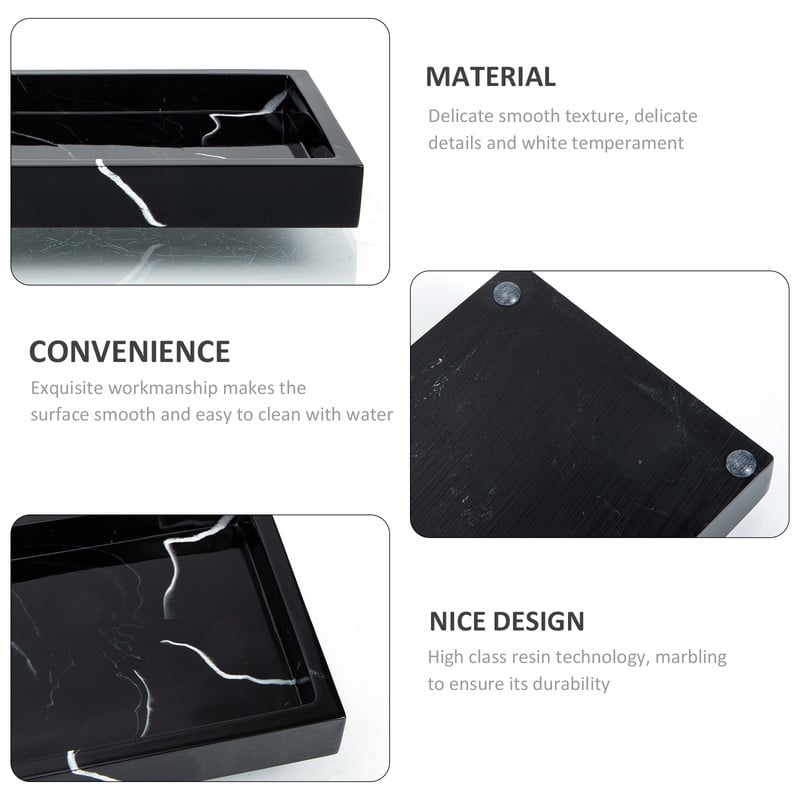 Nacho pladnjevi Stolni toaletni pribor Izvrsni držač Posuda za kupaonske sitnice