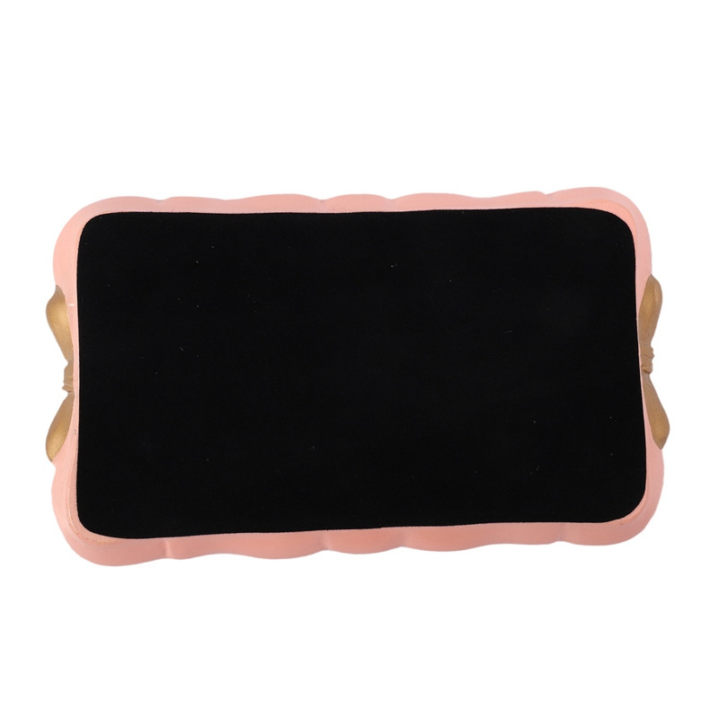 Eiropas stila bantes kūku uzglabāšanas paplātes grims organizators deserta šķīvis kvadrātveida dekoru paplāte Virtuves uzglabāšanas paplātes 12X20cm