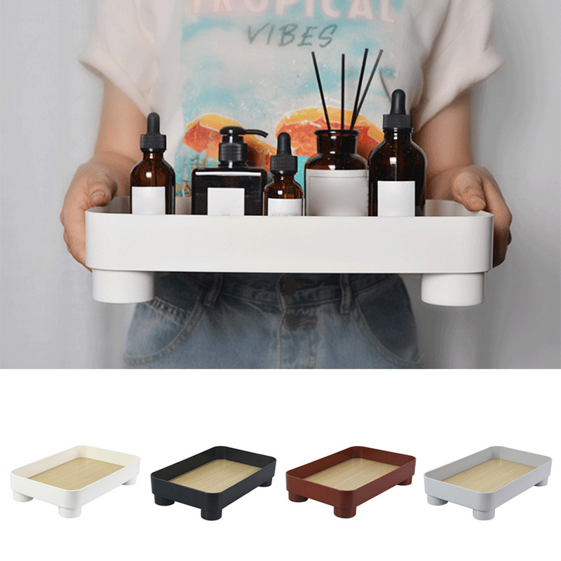 Uzglabāšanas paplāte Atslēgu plāksnīšu konteineri Vienkārša stila mazo priekšmetu konteineri Galda un dažādi piederumi Organizatora konteineri balti