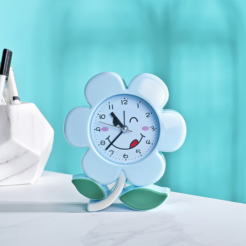 1 tk Armas esmaklassiline värviline lillekujuline loominguline öökapp äratuskell töölauakaunistus lastele õpilastele Ramdon Color