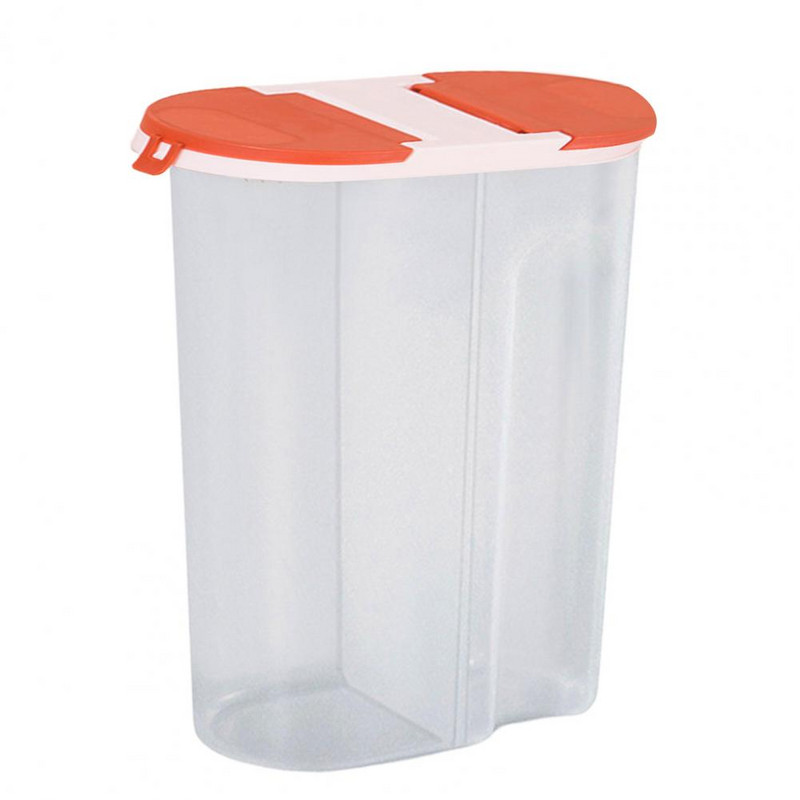 Кутия за храна с голям капацитет Спестяващ място PP Издръжлив буркан за съхранение на зърнени култури Кухненски инструменти контейнер за еды rangement cuisine