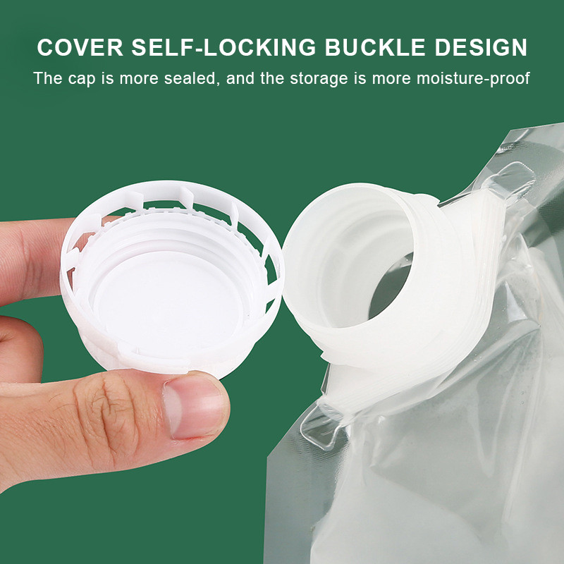 Virtuvės laikymo krepšys grūdams, drėgmei atsparus vabzdžiams, skaidrus sandarus maišelis, nešiojamas maisto saugojimo pakavimo maišelis su rankena