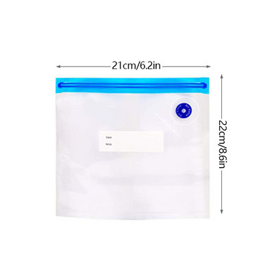 Konco maisto vakuuminiai sandarūs maišeliai Daugkartiniai maisto laikymo maišeliai Buitiniai šviežių daržovių maišeliai