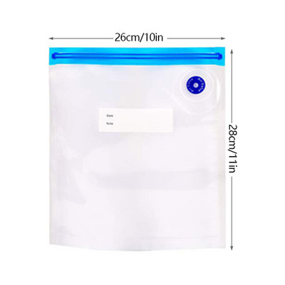 Вакуумно запечатани торбички за храни Konco Многократна торбичка за съхранение на храна Домакински торбички за съхранение на пресни зеленчуци