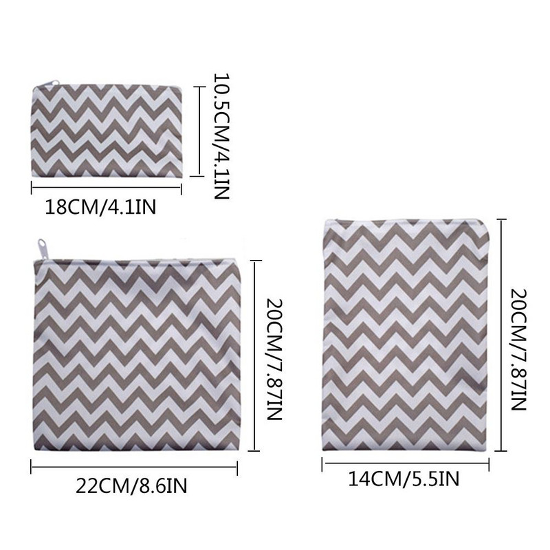 3 vnt. daugkartinio naudojimo užkandžių krepšys, vandeniui atsparus duonos sumuštinis, priešpiečių maišelio maišelis, nepralaidus maisto laikymo maišelis, skirtas mokyklos stovyklavimui, darbo kelionėms