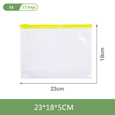 Торбичка за консервиране на зеленчуци и плодове за многократна употреба Хладилник Торбичка за свежест Храна Запечатана торбичка за съхранение Найлонова торбичка