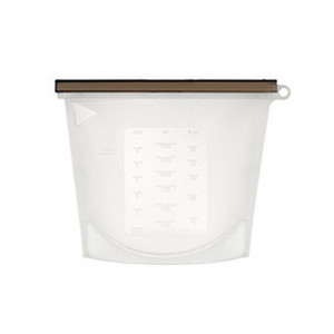 Silikoninis maisto maišelis, daugkartinis, šviežiai išlaikomas sandarinimas, šaldiklis, užtrauktuku užsegamas maišelis, pakabinamas, nepraleidžiantis nuotėkio laikymo maišelis virtuvės organizatorius