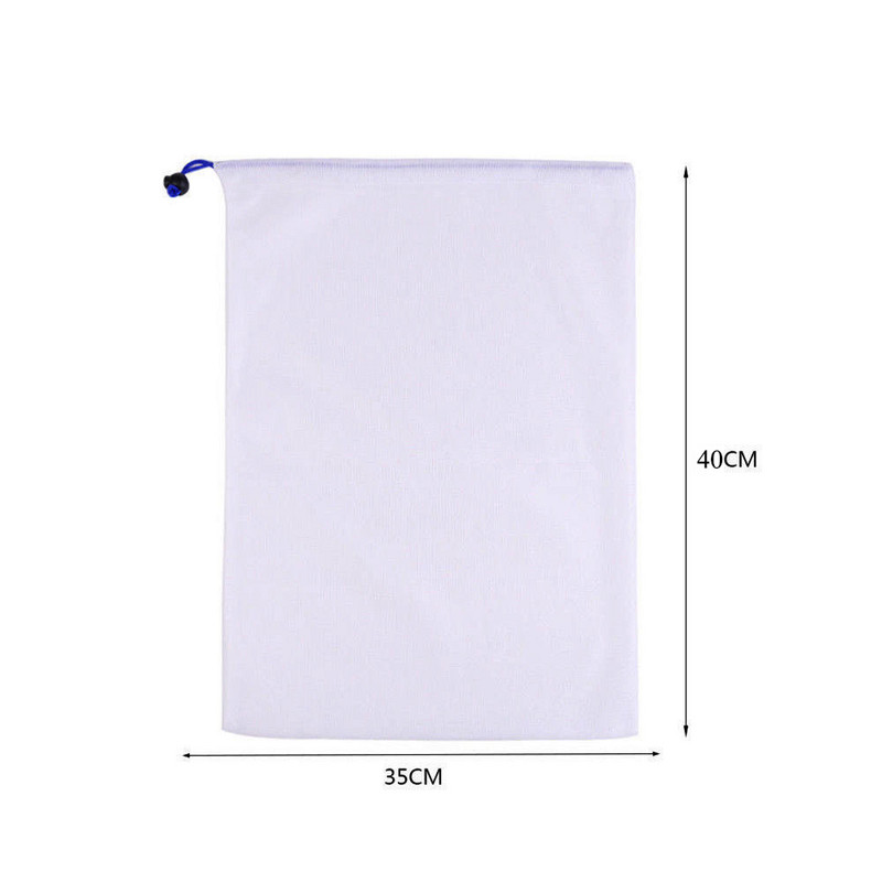 Ekologiški daugkartinio naudojimo tinkliniai gaminių maišeliai, aukščiausios kokybės dvigubai susiuvami tvirti pirkiniai, vaisių ir daržovių tinklinis maišelis 2