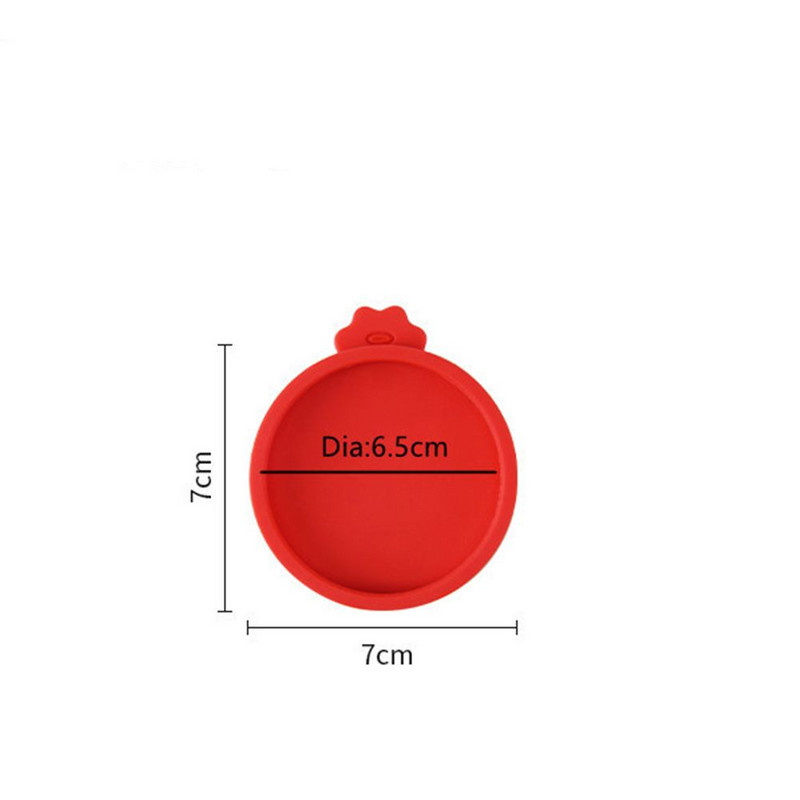 Daugkartinio naudojimo maisto saugojimo naminių gyvūnėlių skardinių dangteliai silikoniniai skardinių dangčiai Laikyti šviežias skardines.