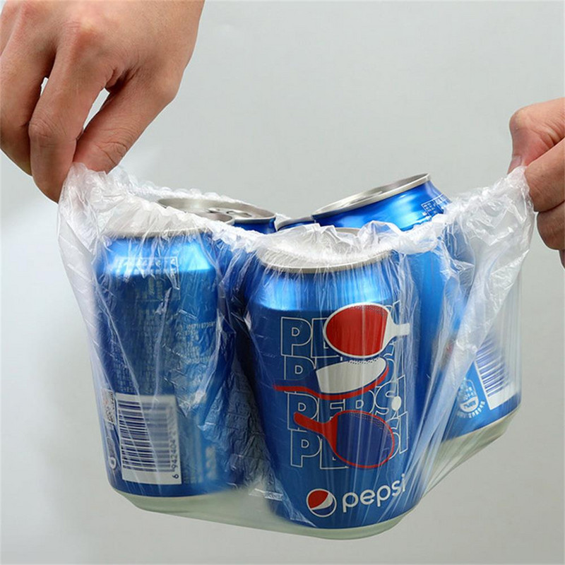 100 vnt. vienkartinis dubens dangtelis Elastinis maisto dulkių dangtelis Plastikinis apvyniojimo dangtelis šviežio maisto laikymui Saran įvyniojimas šaldytuvo virtuvei