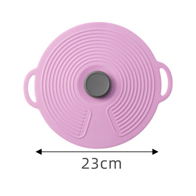 Устойчив на разливане запечатан капак за тенджера Силиконови капаци за свежест Уплътнител Купички за многократна употреба могат да покриват храна Свежи капаци Кухненски прибори Инструменти