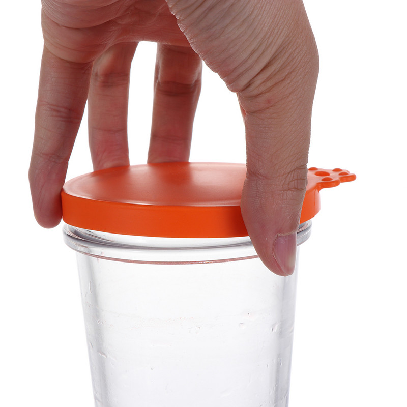 Silikoonist korduvkasutatav pehme suletud söötmispurgi kaas hoiab toidu värskena kate Paindlik hoiuruum lemmikloomakasti kork majapidamistass klaaspudel 3in1