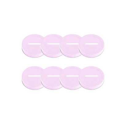 70 mm 8 бр. Капак за касичка за монети Капак от неръждаема стомана Метални капаци Топка за съхранение Буркани за консерви С прорези Вложки Капачка Кухненски консумативи