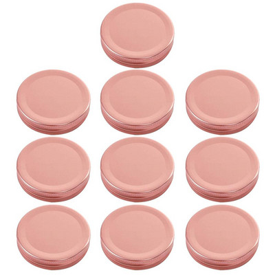 10 бр./лот 70 мм капаци за буркани Mason Екологични капаци за консерви за пиене Непропускливи Завинтващи се капачки за съхранение за буркани с широко гърло