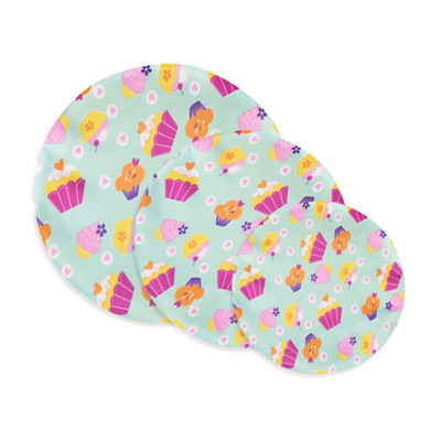 3Pc elastični rastezljivi poklopci za višekratnu upotrebu hermetički nepropusni omot za hranu Održavanje svježine Pečatna zdjela rastezljivi omot za pohranu kuhinjskog posuđa